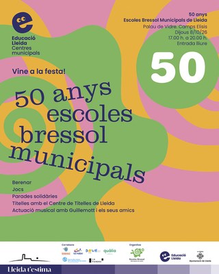 Imatge del event Festa 50 anys Escoles Bressol