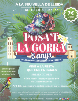Les escoles bressol municipals participen a la festa POSA'T LA GORRA