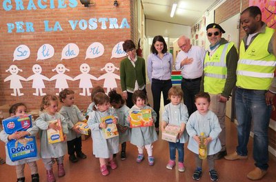 5 anys del projecte solidari amb el Banc d’Aliments a les Escoles Bressol Municipals