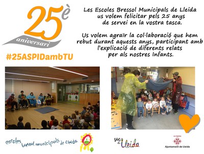 El centre ASPID celebra els seus 25 anys.