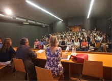 L'alcalde Àngel Ros dóna la benvinguda al curs escolar al conjunt de mestres i educadors de la xarxa d'escoles bressol