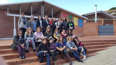 Les directores de les llars municipals de la Conca de Barberà visiten l'EBM Secà