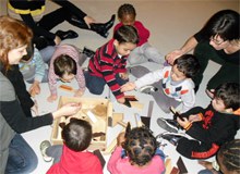 Les Escoles Bressol Municipals al Centre d’Art La Panera.