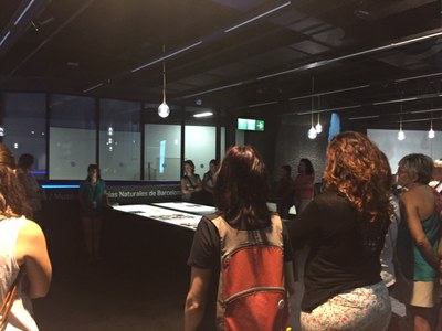 Les professionals de les Escoles Bressol Municipals de Lleida visiten el niu de ciència del Museu de Ciències Naturals de Barcelona