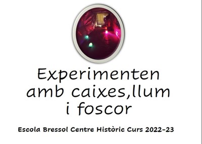 SESSIÓ DE CAIXES AMB LLUM I FOSCOR 