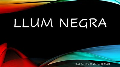 Llum negra