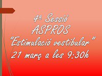 Projecte ASPROS - 4ª Sessió