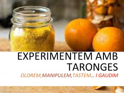 Experimentem amb taronges