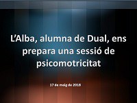 Sessió de psicomotricitat a l'aula dels estels