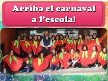 Arriba el carnaval a l'escola.