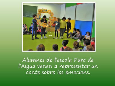 Ens visiten alumnes de l'escola Parc de l'Aigua