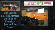 Ens visiten els/les alumnes de TSEI de l’Institut Jaume I de Salou