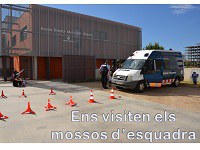 Ens visiten els Mossos d'esquadra