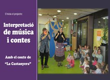 Imatge de la notícia S’inicia el projecte “Interpretació de contes i música” amb “la castanyera”