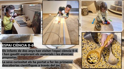 Imatge de la notícia Visita  a l'espai ciència 0-6.
