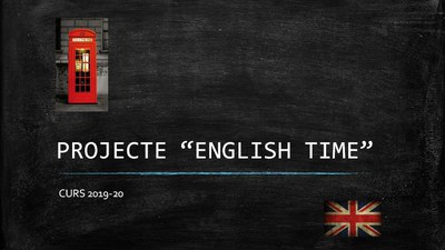 Projecte: "English time"