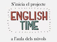 Imatge de la notícia S'inicia el projecte "English time!" a l'aula dels núvols