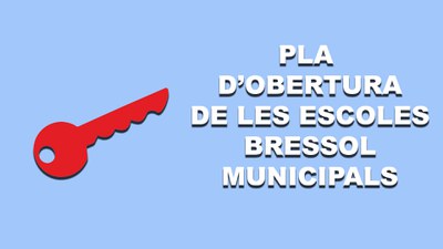 PLA D'OBERTURA DE L'ESCOLA BRESSOL MUNICIPAL BALÀFIA