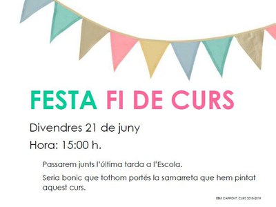 Festa fi de curs