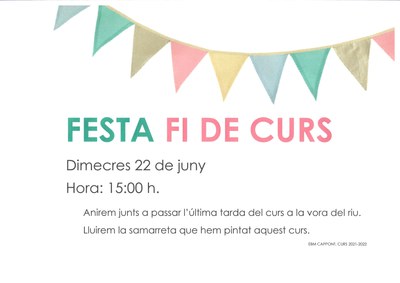 Trobada final de curs