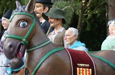 Visita als Gegants de Cappont