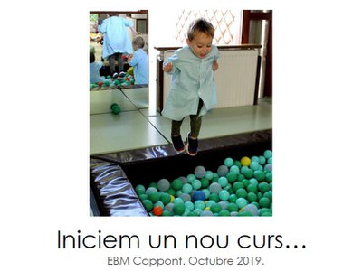 Iniciem un nou curs ...