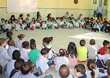 Primers contactes amb l'Escola Camps Elisis