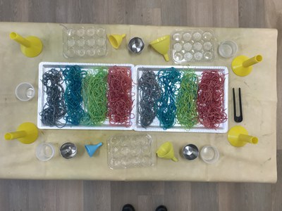 Espaguetis de colors