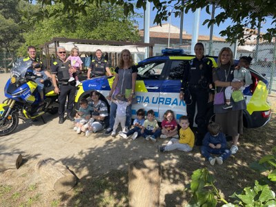 Imatge de la notícia Ens visita la Guàrdia urbana