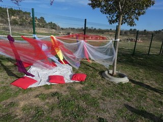 Instal.lació de joc al pati