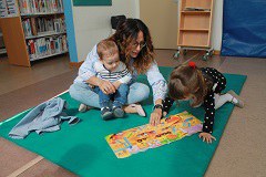 Visita a la Bebeteca.