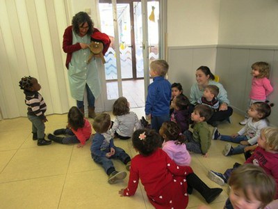 Arriba el tronc a l'escola!