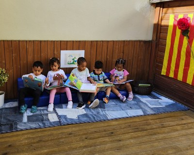 Celebrem sant Jordi a l'escola