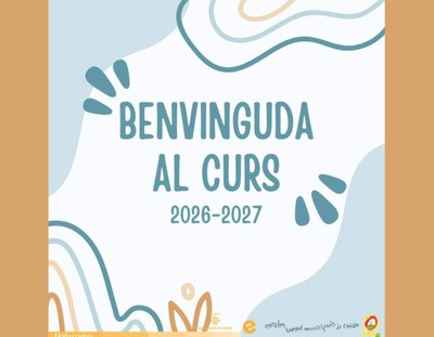 Imatge de la notícia Comencem el curs!