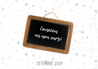 Comencem un nou curs