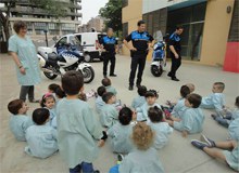 La Guàrdia Urbana visita l’escola