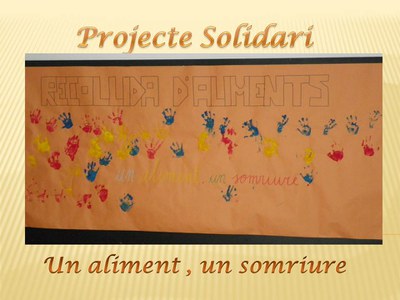 Solidaris amb el Banc d'aliments