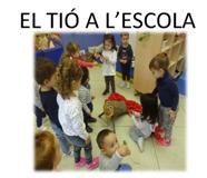 Arriba el Tió a l'escola