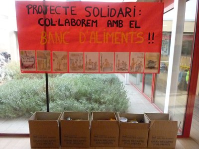 COL·LABOREM AMB EL PROJECTE SOLIDARI DEL BANC D'ALIMENTS