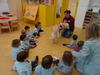 Ens visita l'Alexia i el seu gos