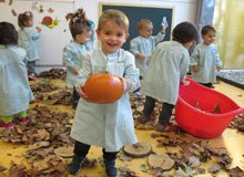 Activitats de tardor i experimentació a l'escola