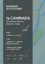 1ª Caminada Pla Educatiu d' Entorn. Districte 1