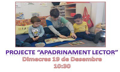 Imatge del event Apadrinament lector FEDAC