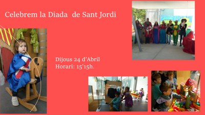 CELEBREM LA DIADA DE SANT JORDI