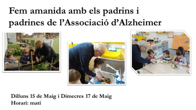 Imatge del event Fem una amanida amb els padrins i padrines de l'Associació d'Alzheimer (AFALL)