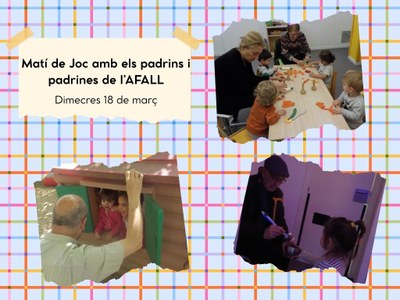 MATÍ DE JOC AMB ELS PADRINS I PADRINES DE L'AFALL