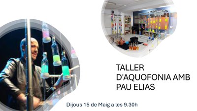 TALLER D'AQUOFONIA AMB PAU ELIAS