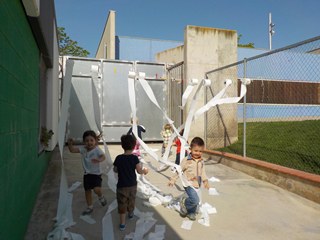 JUGUEM AMB EL PAPER HIGIENIC