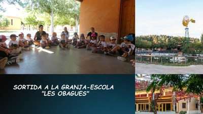 SORTIDA A LA GRANJA-ESCOLA "LES OBAGUES"
