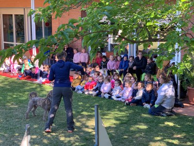 Visita molt especial a l'Escola Bressol del Secà.